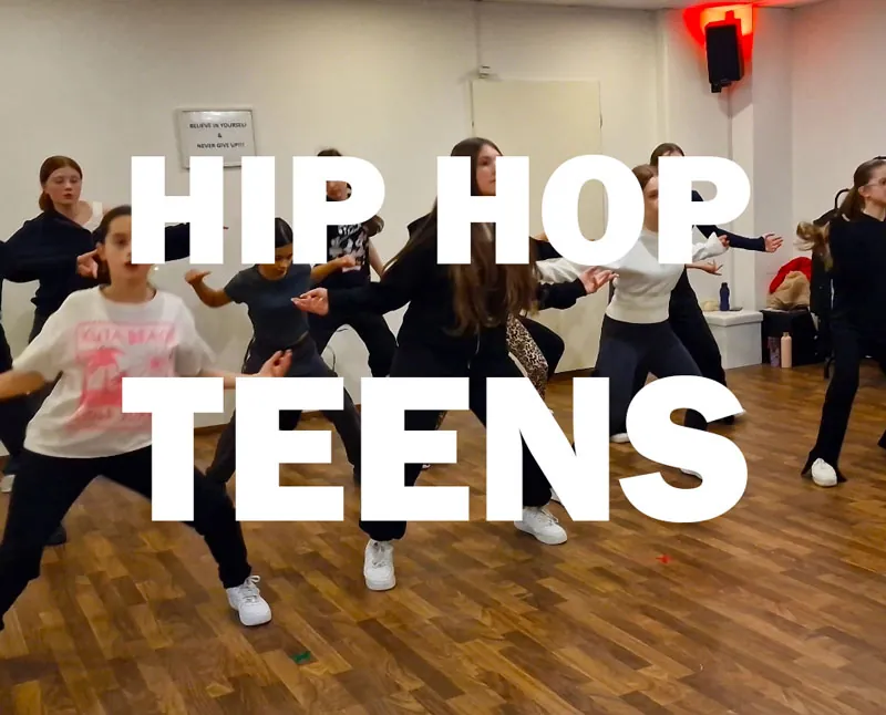 Hip Hop Teens beim Training in München